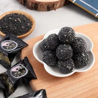 網紅小零食懿膠堂黑芝麻丸無蔗糖獨立小包裝